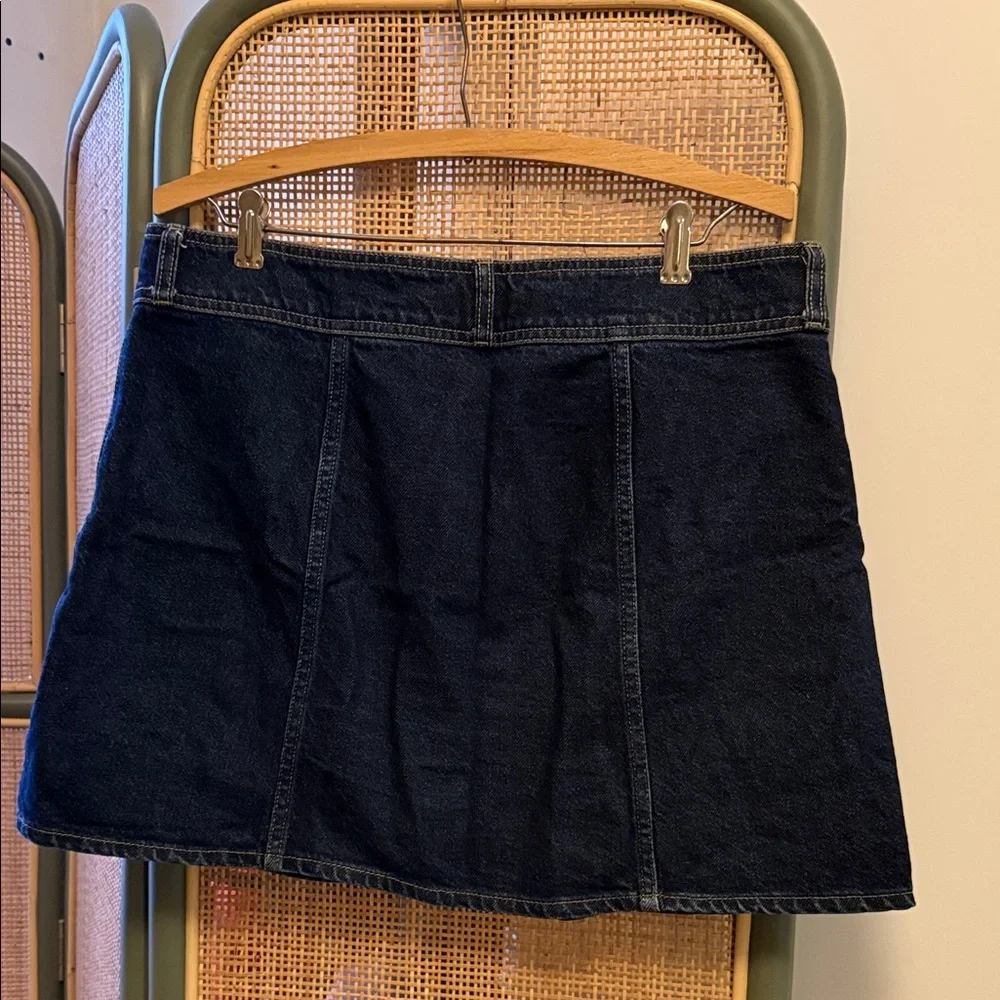 H&M Dark Blue Denim Mini Skirt - Picture 7 of 7